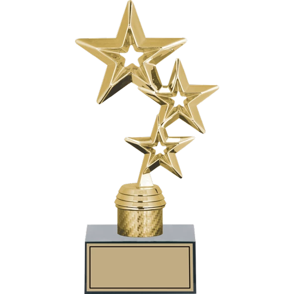ODAK KUPA - Figürlü Kupalar - Yıldız Figürlü Kupalar FG-001 B - 23 cm ürün görseli 1