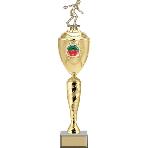 ODAK KUPA - Figürlü Kupalar - Bowling Kadın Figürlü Kupalar FG-081 B - 59 cm ürün görseli 1
