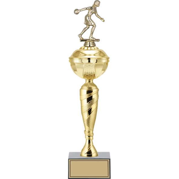ODAK KUPA - Figürlü Kupalar - Bowling Kadın Figürlü Kupalar FG-075 C - 44 cm ürün görseli 1