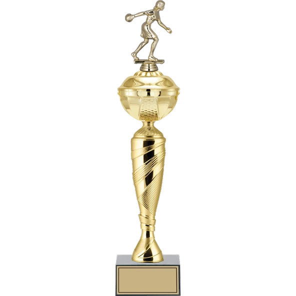 ODAK KUPA - Figürlü Kupalar - Bowling Kadın Figürlü Kupalar FG-075 B - 49 cm ürün görseli 1