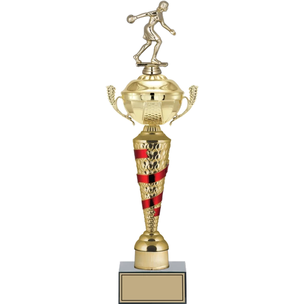 ODAK KUPA - Figürlü Kupalar - Bowling Kadın Figürlü Kupalar FG-078 C - 48 cm ürün görseli 1