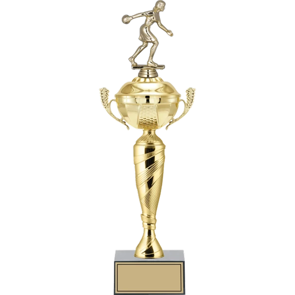 ODAK KUPA - Figürlü Kupalar - Bowling Kadın Figürlü Kupalar FG-076 C - 44 cm ürün görseli 1
