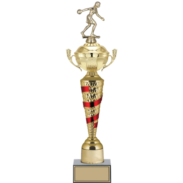 ODAK KUPA - Figürlü Kupalar - Bowling Kadın Figürlü Kupalar FG-078 B - 52 cm ürün görseli 1