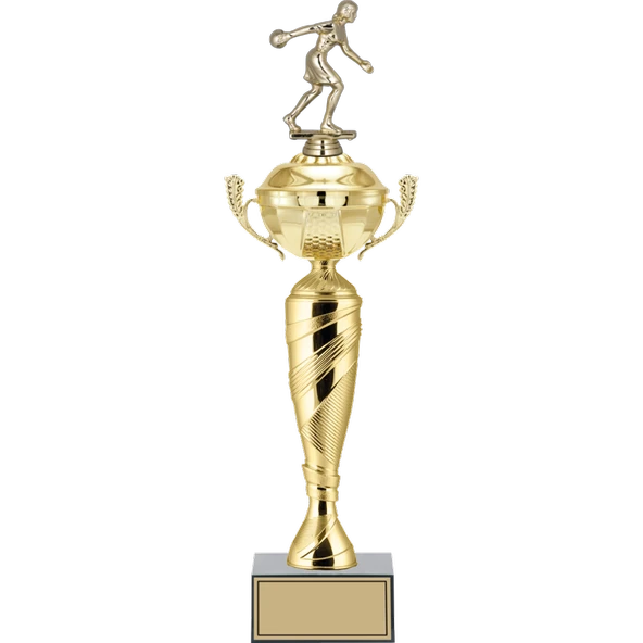 ODAK KUPA - Figürlü Kupalar - Bowling Kadın Figürlü Kupalar FG-076 B - 49 cm ürün görseli 1