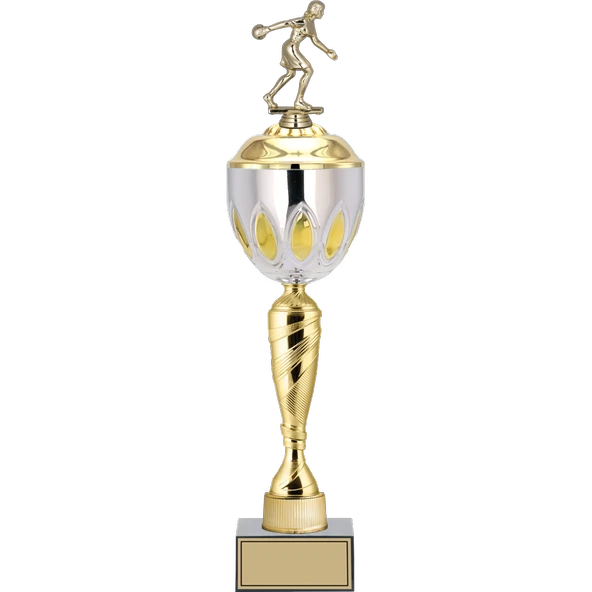 ODAK KUPA - Figürlü Kupalar - Bowling Kadın Figürlü Kupalar FG-085 C - 54 cm ürün görseli 1