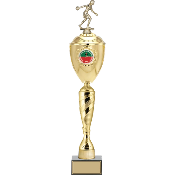 ODAK KUPA - Figürlü Kupalar - Bowling Kadın Figürlü Kupalar FG-083 B - 63 cm ürün görseli 1
