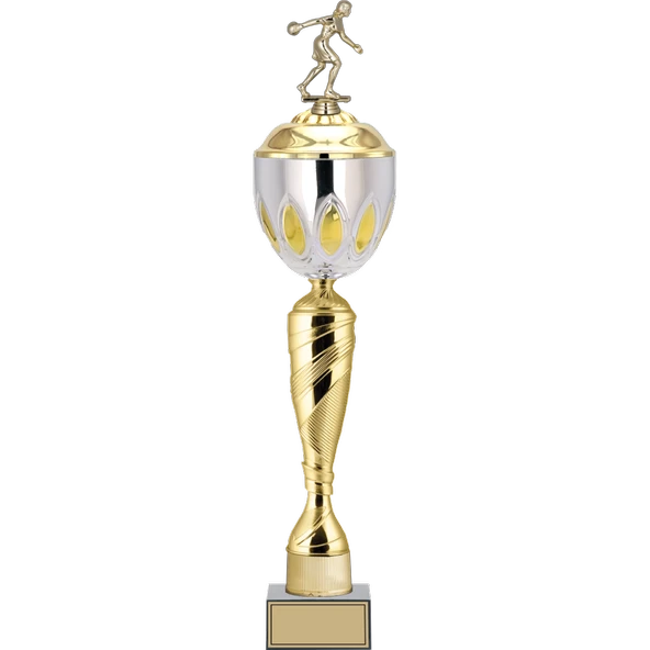 ODAK KUPA - Figürlü Kupalar - Bowling Kadın Figürlü Kupalar FG-085 A - 66 cm ürün görseli 1