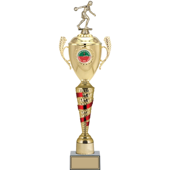 ODAK KUPA - Figürlü Kupalar - Bowling Kadın Figürlü Kupalar FG-084 B - 62 cm ürün görseli 1