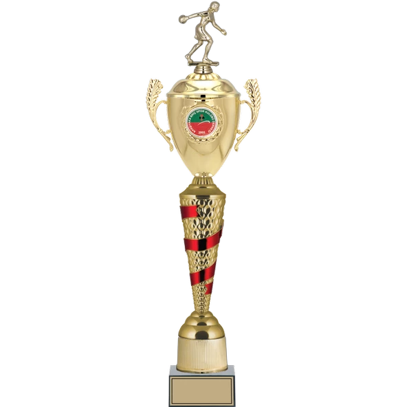ODAK KUPA - Figürlü Kupalar - Bowling Kadın Figürlü Kupalar FG-084 A - 65 cm ürün görseli 1