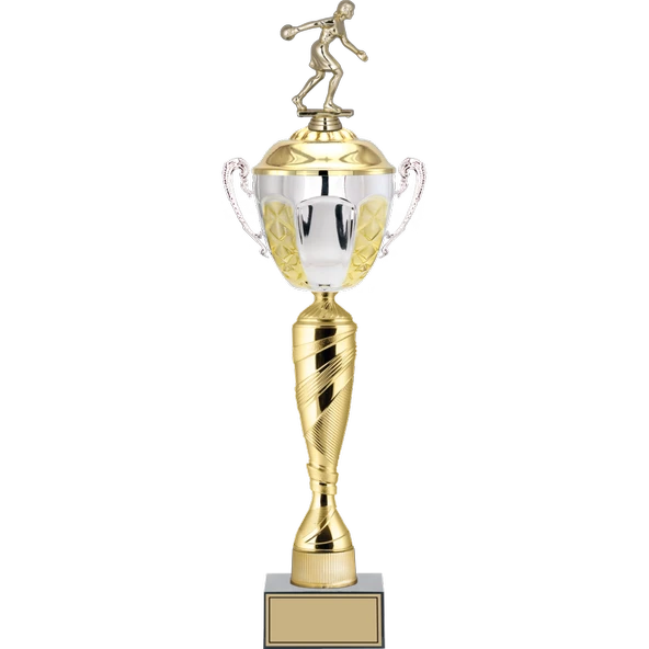 ODAK KUPA - Figürlü Kupalar - Bowling Kadın Figürlü Kupalar FG-088 B - 60 cm ürün görseli 1