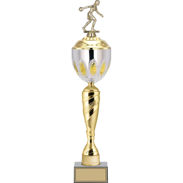 ODAK KUPA - Figürlü Kupalar - Bowling Kadın Figürlü Kupalar FG-085 B - 60 cm ürün görseli 1