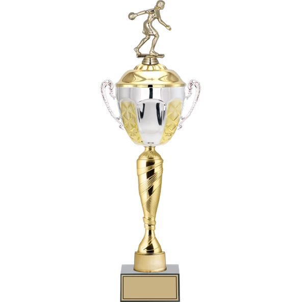 ODAK KUPA - Figürlü Kupalar - Bowling Kadın Figürlü Kupalar FG-088 C - 54 cm ürün görseli 1