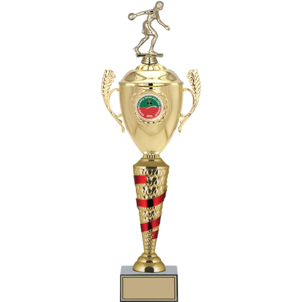 ODAK KUPA - Figürlü Kupalar - Bowling Kadın Figürlü Kupalar FG-082 B - 58 cm ürün görseli 1