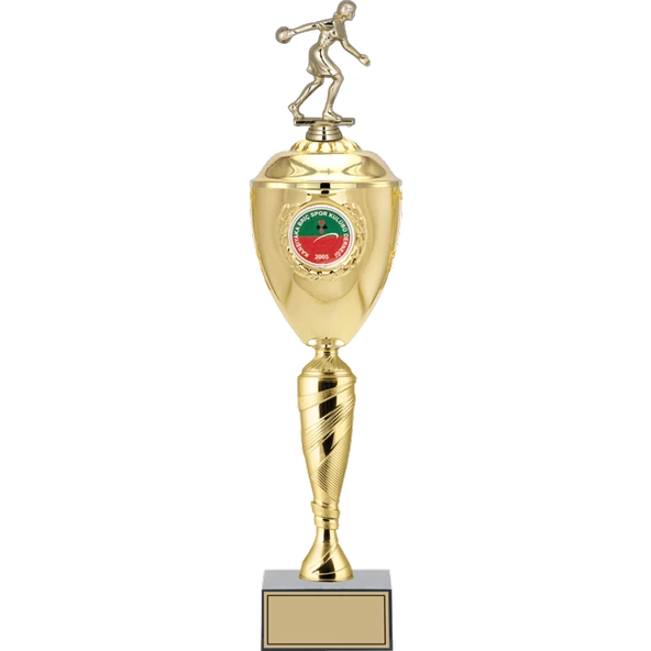 ODAK KUPA - Figürlü Kupalar - Bowling Kadın Figürlü Kupalar FG-081 C - 54 cm ürün görseli 1