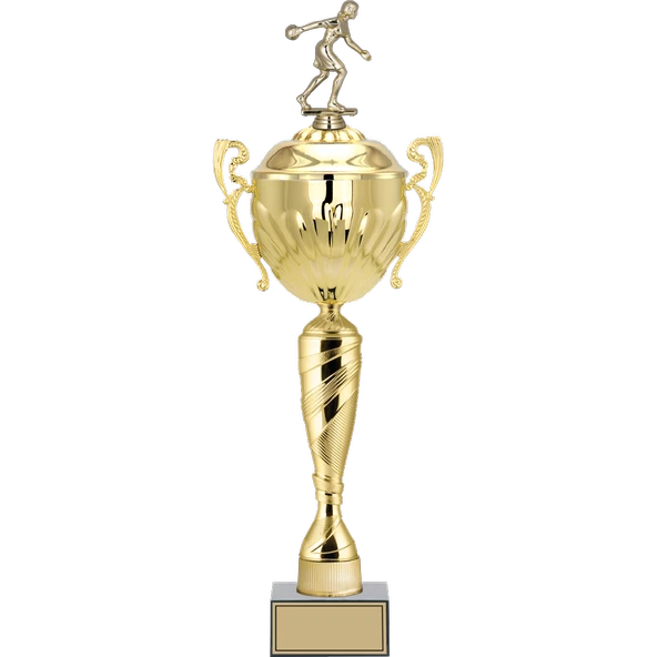 ODAK KUPA - Figürlü Kupalar - Bowling Kadın Figürlü Kupalar FG-090 B - 61 cm ürün görseli 1