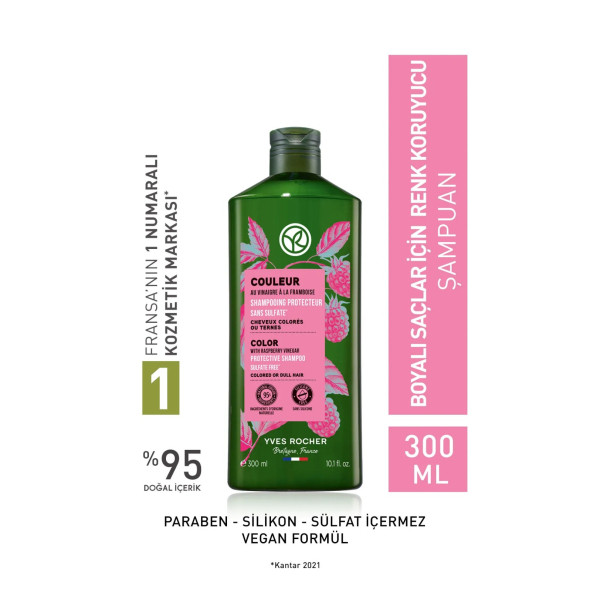 YVES ROCHER Boyalı Saçlar Için (couleur) Renk Koruyucu Şampuan ürün görseli 1