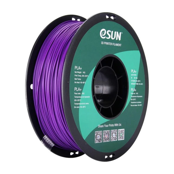 Esun PLA Plus Filament Mor 1.75mm 1000gr ürün görseli 1