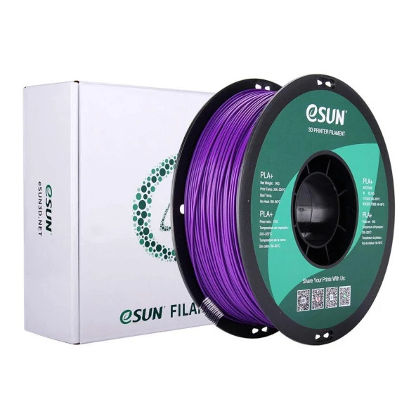 Esun PLA Plus Filament Mor 1.75mm 1000gr - Resim 2
