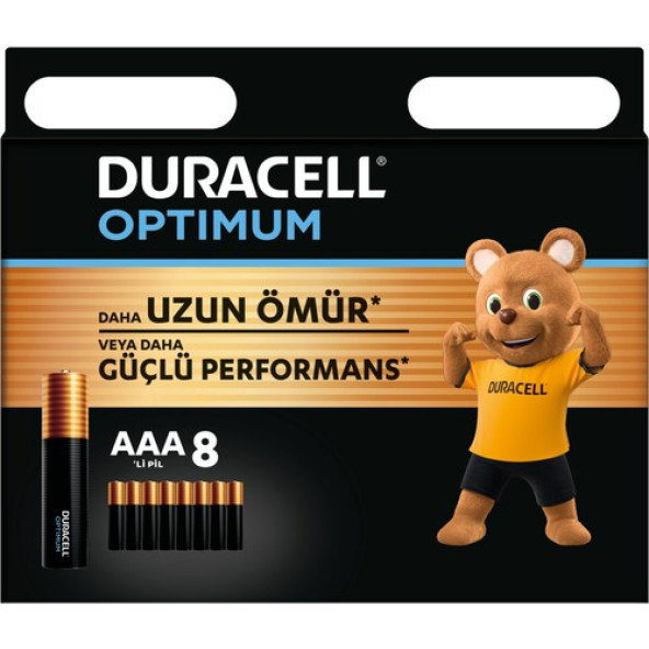 Duracell Alkalin Aaa Ince Kalem Pil  8 Adet ürün görseli 1