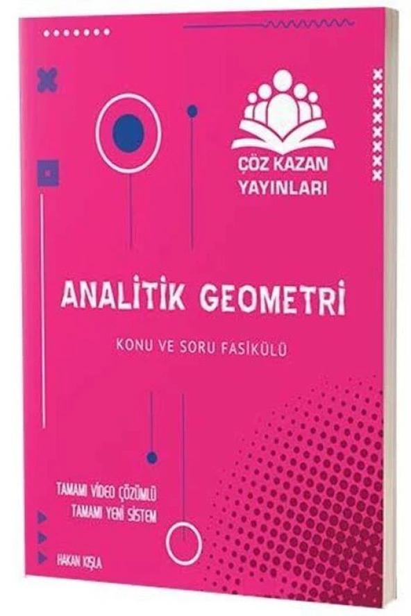 TYT AYT Analitik Geometri Soru Bankası Çöz Kazan Yayınları ürün görseli 1