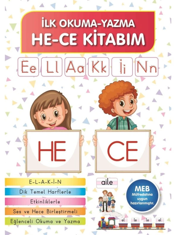 Ilk Okuma - Yazma He-Ce Kitabım - Ahmet Altay ürün görseli 1