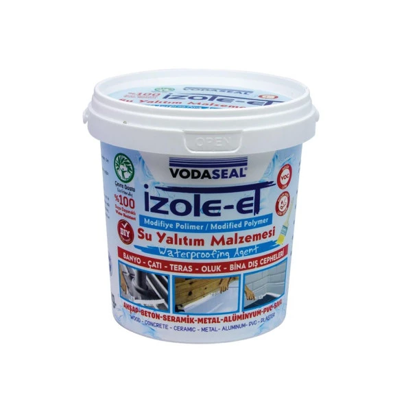 Vodaseal İzole Et Su Yalıtım Malzemesi Beyaz 1 kg ürün görseli 1
