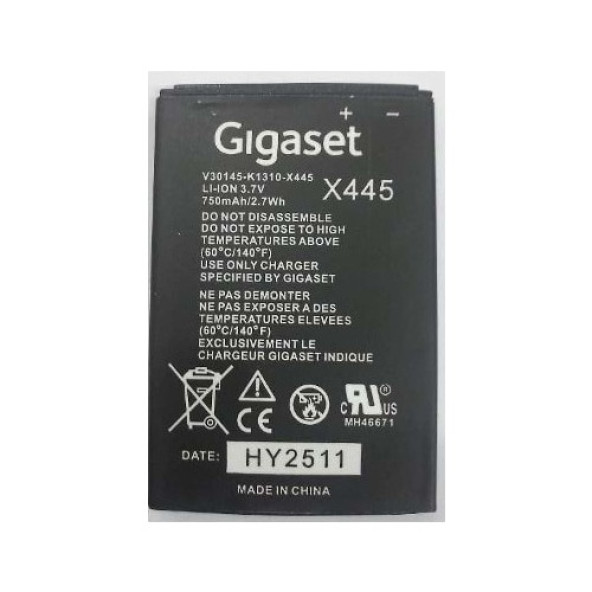 Gigaset SL400 Batarya V30145-K1310-X445 ürün görseli 1