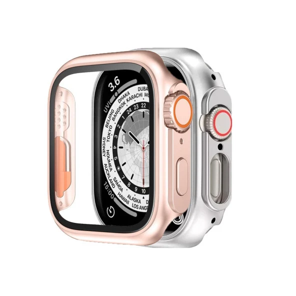 BİNANO APPLE WATCH 45MM ULTRA DÖNÜŞTÜRÜCÜ ROSE GOL ürün görseli 1