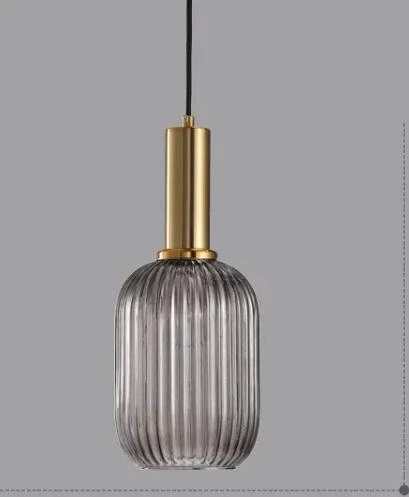 Rsylight Rustik Dekoratif Metal Modern Füme Opal Camlı Tekli  Avize çap:14 ürün görseli 1