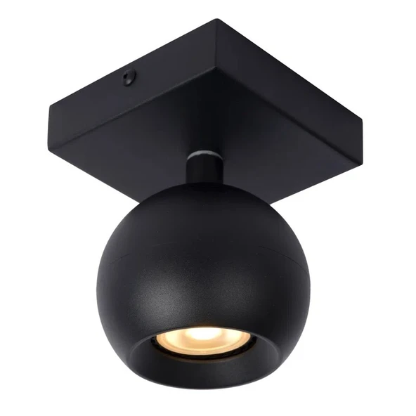 Rsylight Metal Retro Siyah Tavan Plofyoner Tavan Duvar 180 Derece Hareketli Modern Spor Led  Avize Günışığı Ampullü ürün görseli 1