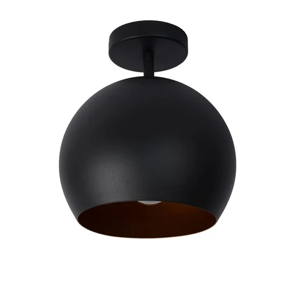 Rsylight Metal Retro Siyah Tavan Plofyoner 180 Derece Hareketli Modern Spor Avize Çap:20 cm ürün görseli 1