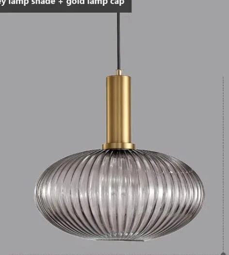Rsylight Rustik Dekoratif Metal Modern Füme Opal Camlı Tekli  Avize ürün görseli 1