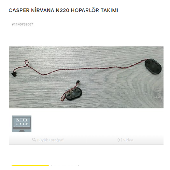 CASPER NİRVANA N220 HOPARLÖR TAKIMI ürün görseli 1
