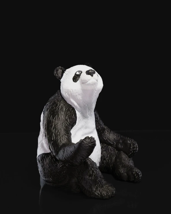 Dekoratif Panda Şarap Şişesi Yağdanlık Tutucu Şaraplık ürün görseli 1
