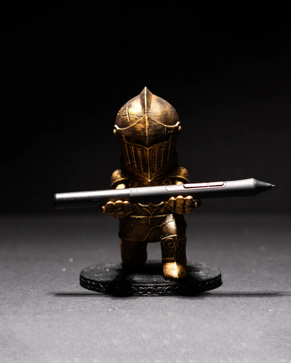 Şövalye Kalem Tutucu-Stand/Pencil Holder - Resim 2