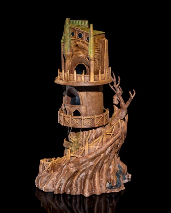 Peri Ağaç Evi Biblo-The Watch Tower 35 CM (MEGA BOY) - Resim 4