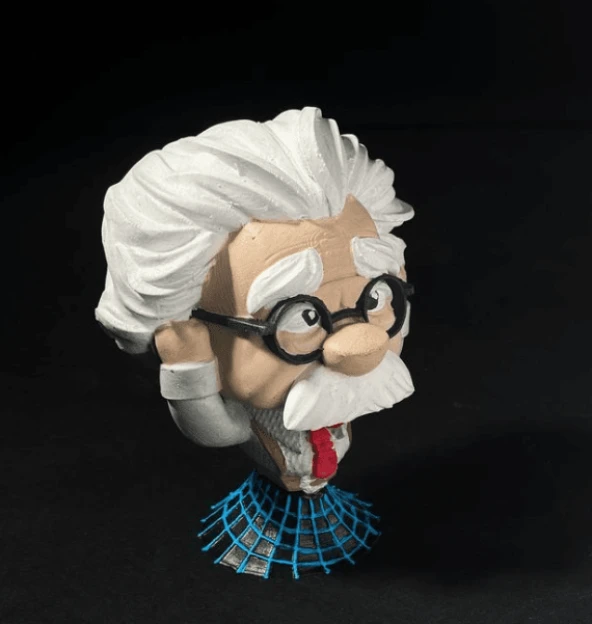 Albert Einstein Görmedim - Duymadım - Bilmiyorum Heykel Seti - Resim 4