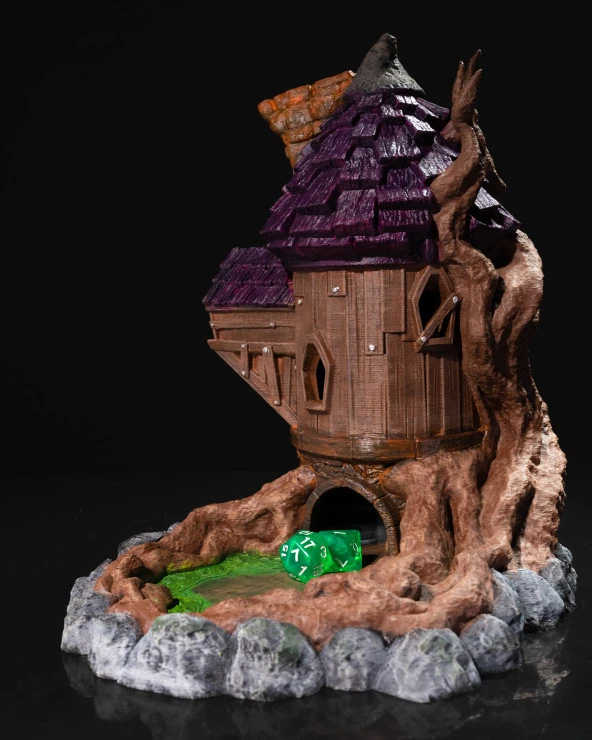 Harry Potter Büyücü Ağaç Zar Kulesi 25 CM (DEV BOY) - Resim 3