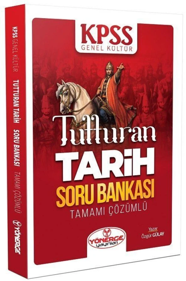 Yönerge Yayınları KPSS Tarih Tutturan Soru Bankası Çözümlü ürün görseli 1