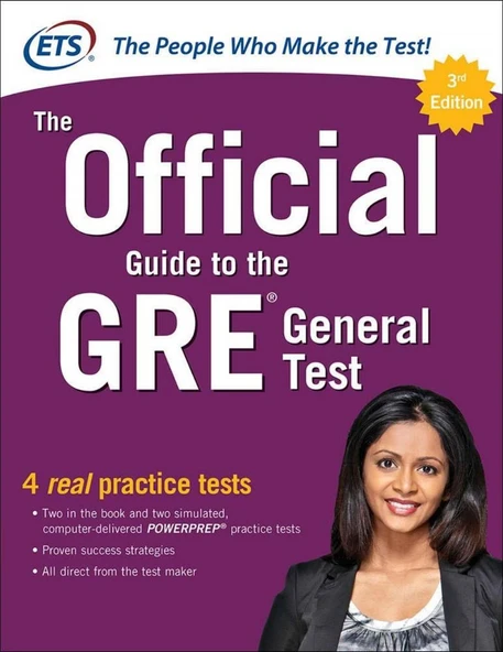 The Official Guide to the GRE General Test 3rd Edition ürün görseli 1