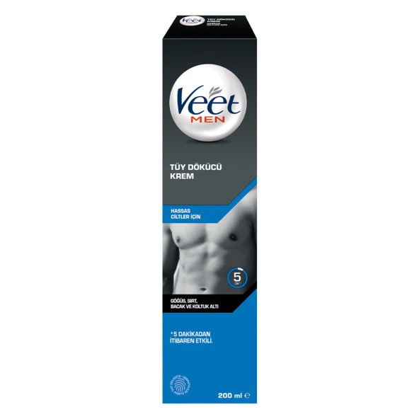 Veet Men Tüy Dökücü Krem 200 ml 3 Adet ürün görseli 1