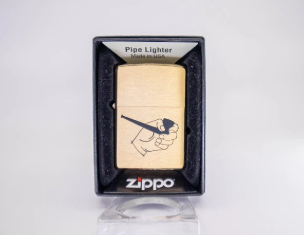 Zippo Pipe Dizayn Pipo Çakmağı - Resim 4