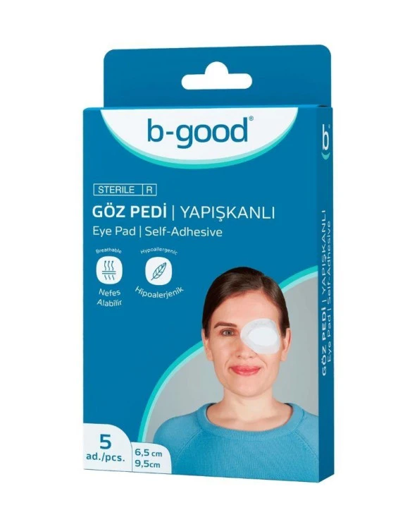 B Good Göz Pedi Steril 5li ürün görseli 1
