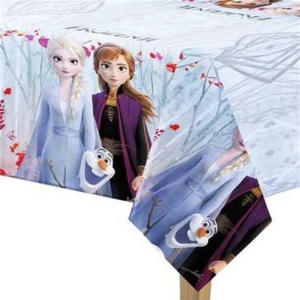 dzc kuzenler çanta disnep frozen 2 parti süs masa örtüsü günlük 120*180 ürün görseli 1