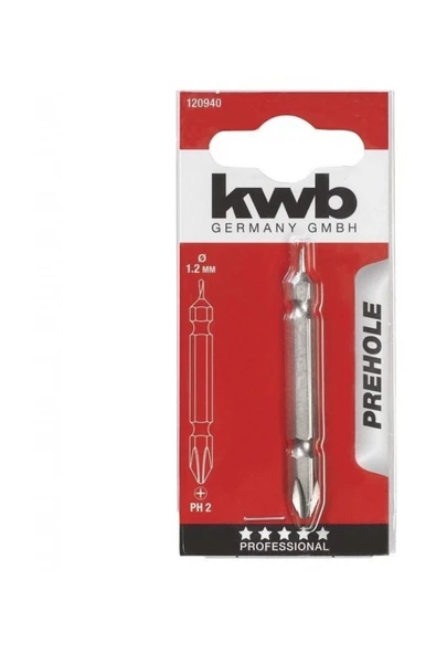 KWB Bits Uç + Delme Ucu 1.5 mm (EİNHEL.49120940) ürün görseli 1