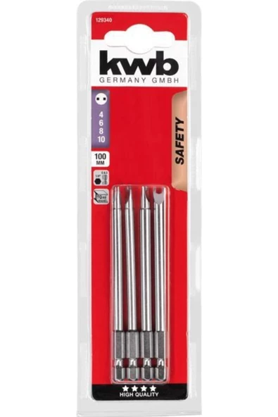 Kwb U Bits Uc Seti U 4 Parca 100Mm 49129340 - Resim 2