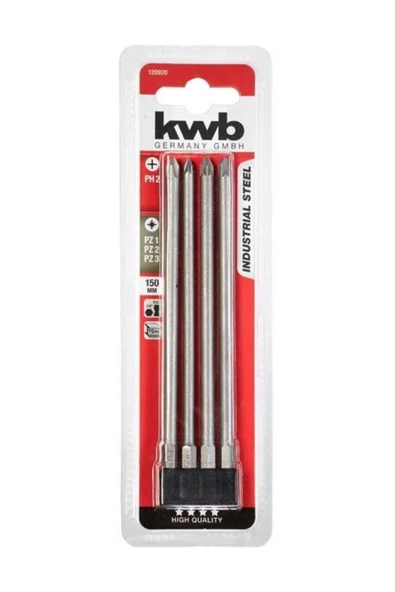 KWB Bits Seti 4 Parça 150 mm (EİNHEL.49120920) ürün görseli 1