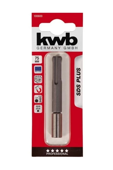 Kwb 75 mm Sds Plus Manyetik Bits Adaptör 49100600 ürün görseli 1