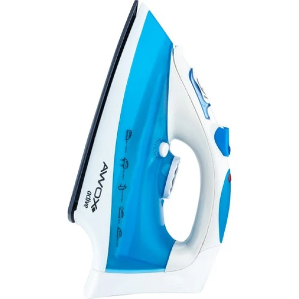 Awox Active Seramik Tabanlı Buharlı  Ütü-Mavi - Resim 3