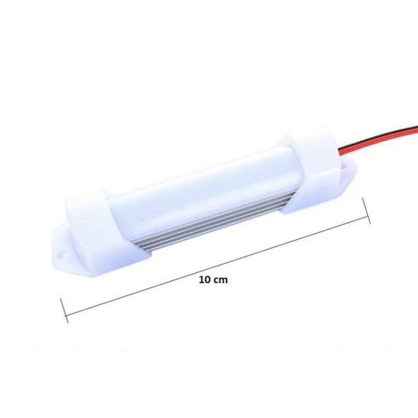 Digielektro Bar LED 5730 Beyaz Çubuk LED Alüminyum Kasalı Opak Buzlu Kapak 10Cm ürün görseli 1